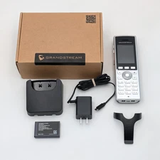 Grandstream WP822 Cordless Wi-Fi IP Phone (962-00128-12A001) Black & Gray