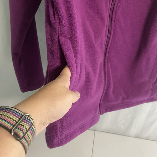 Chaqueta Columbia para mujer cremallera completa polar Marionberry talla grande - Imagen 4 de 8