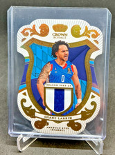 2023/24 Crown Royale Euroleague Coat Of Arms SHANE LARKIN Gold Patch 05/25