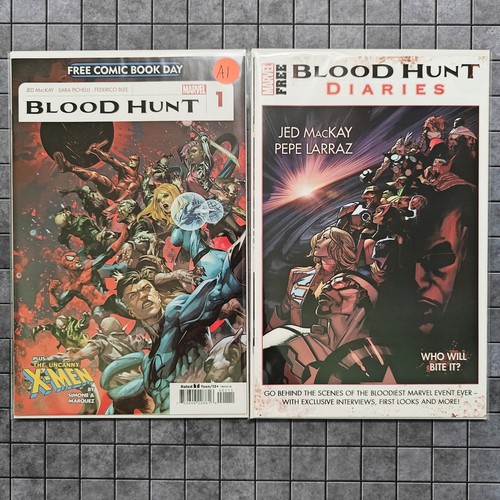 Blood Hunt #1 FCBD & Blood Hunt Diaries (2024) Series Set of 2 - UNREAD NM