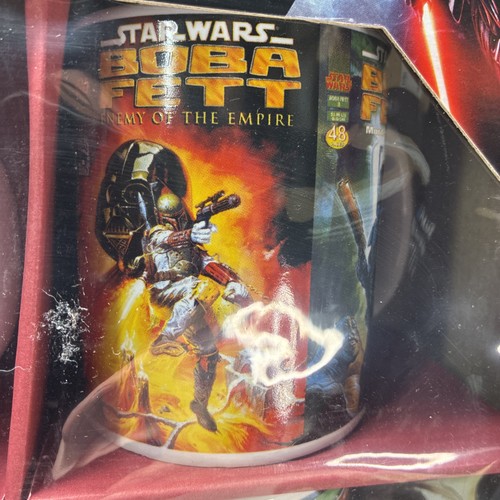 💥 Star Wars Saga Gift Set 2022 Edizione Limitata/Mandaloriano/Tazze a Fumetto - Foto 11 di 24