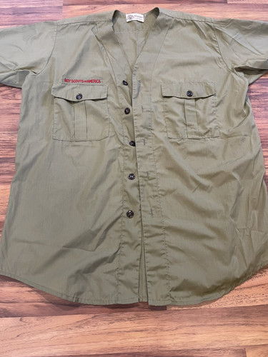 Vintage Boy Scouts of America Uniform Herren Hemd 50er 60er Ära - Größe M/L - Bild 1 von 7