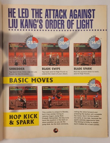 Mortal Kombat II Official Kollector's Magazine Vol. 1, No. 1, November 1994 - Foto 11 di 14