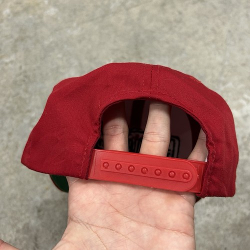 Vintage Georgia Bulldogs Hat Cap Snap Back Red College Football Mens Script Rare - Picture 4 of 9