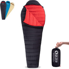 Sacco a pelo Ultralight 600 Fill Power per campeggio, escursionismo e zaino in spalla