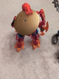 Lego Hero Factory Bionicle 2 Lot, Large Fire Turtle, Scorpion, 