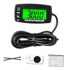 Self Powered Digital Tachometer Hour Meter,Inductive Maintenance Waterproof