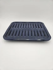 Broiler Pan for Oven Nonstick Porcelain Enamel Coated, About 15 By 13 Inches