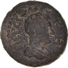 #1068494 M&uuml;nze, Lydia, Pseudo-autonomous, &AElig;, ca. 100-200, Hierokaisareia, SS,