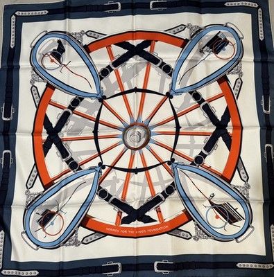 BRAND NEW - HERMES  En Roue Libre UK Limited Edition scarf 90cm - super rare 