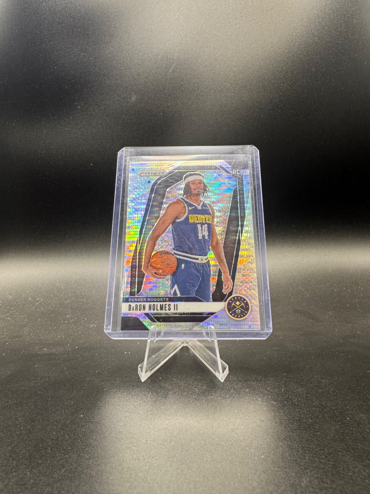 2024-25 Panini Prizm - DaRon Holmes #235 Pulsar Prizm (RC)