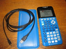 Texas Instruments TI-84 Plus CE Python Graphing Calculator - Blue