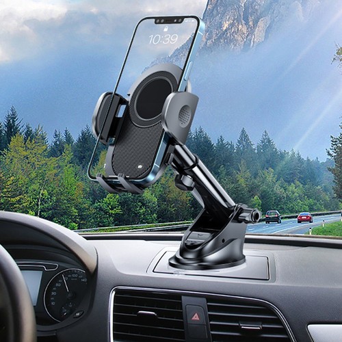 Support Téléphone Voiture Robuste avec Bras Fort pour Support Fiable et Naviga - Picture 5 of 8