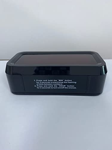 Digital Alarm Clock Battery Operated with LED Display for Bedrooms, Long Batt... - Picture 12 of 12