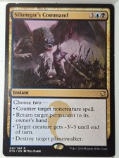 Silumgar's Command - Dragons of Tarkir - Magic the Gathering MTG Nice!