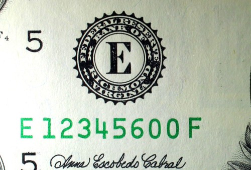 2003 Federal Reserve Bank of Richmond, Virginia - $1 Ladder Note - 12345600 -New - Picture 3 of 4