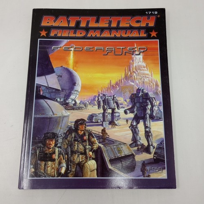 #ad Battletech Field Manual Federated Suns Sourcebook FASA 2000 $39.00