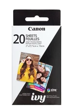 Canon Zink Photo Paper Pack, 20 Sheets, White, 2" X 3" (3214C001) *NEW*