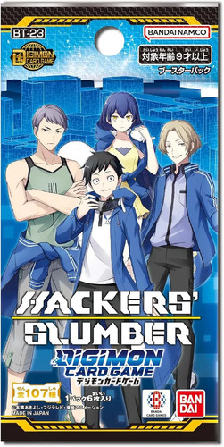 Digimon Card Game Booster Pack Hackers' Slumber BT-23 [Box] Brand New - Picture 4 of 8