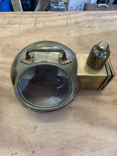 Kardanischer Schiffskompass mit Öllampe. 🧭🪔 - Bild 6 von 8