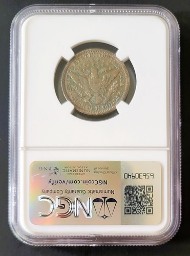 1902 25C Silver Barber Quarter *Rare Type* NGC - Very Fine VF 30 - Picture 2 of 2