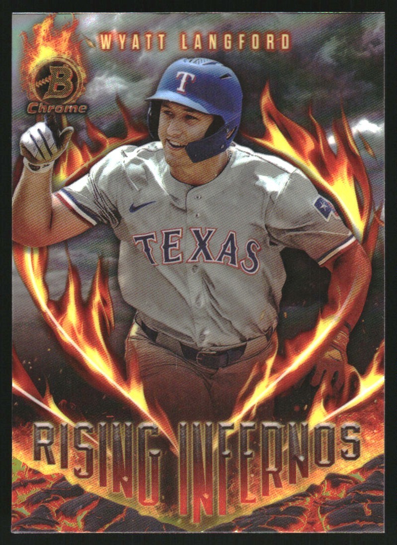 2024 Bowman Chrome Rising Infernos #RI13 Wyatt Langford