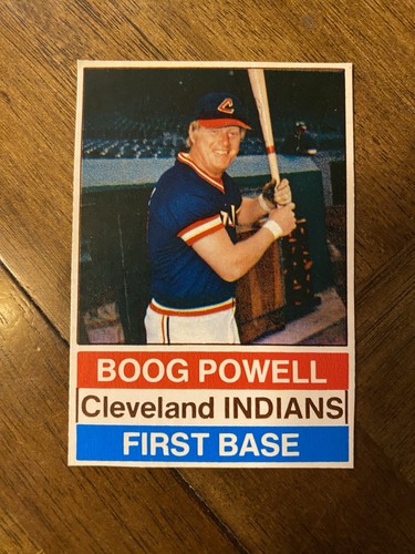 Béisbol anfitriona 1976. Tarjeta Boog Powell #75 casi nueva - Imagen 1 de 3