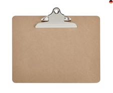 MAUL Klemmbrett A4 MAULclassic | Klemmbrett Holz im DIN A4 Querformat |