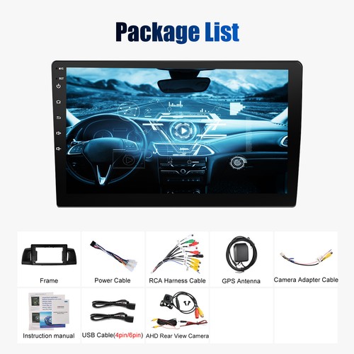 Para Toyota Corolla 2003-08 Coche Estéreo Android 14 GPS Radio Carplay Navegación + Cámara - Imagen 15 de 15