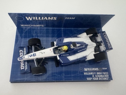 Minichamps 1:43 F1 Ralf Schumacher Williams FW23 Keep Your Distance Scale Model - Picture 6 of 9