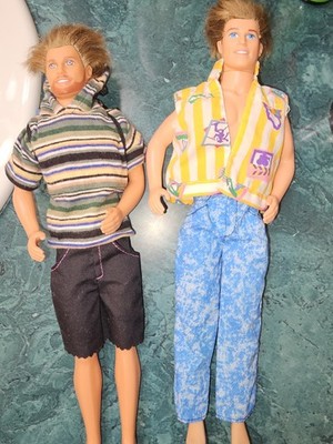 Vintage Barbie Doll Kens Lot