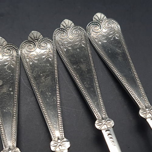 Set of 6 Vintage Brazilian Silver D&A Dinner Forks 20cm Ornate Cutlery Flatware - Picture 7 of 12