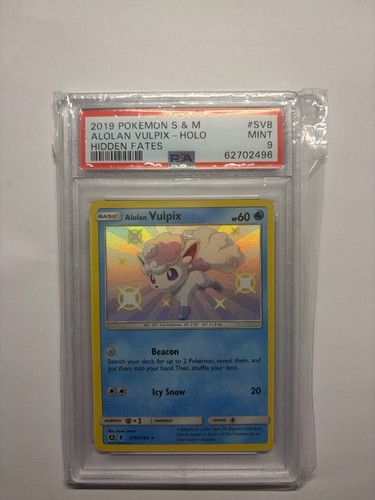 Alolan Vulpix graded PSA 9 for sale on eBay