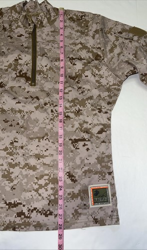 Camisa de Combate USMC FROG Desert MARPAT Inclement Weather Talla MEDIANA REGULAR - Imagen 13 de 13