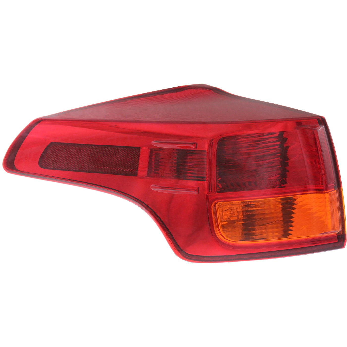 Галогеновый задний фонарь для Toyota RAV4 2013-2015 гг., США, встроенный левый внешний с лампочками CAPA