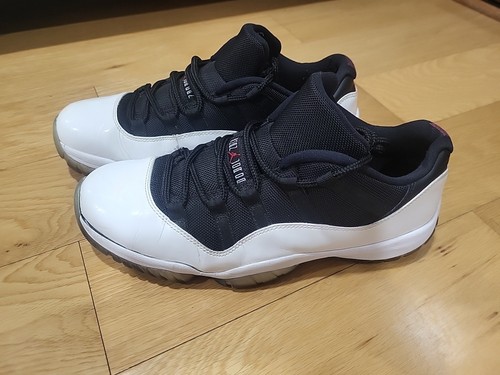 Air Jordan 11 Retro Low Tuxedo Reverse Concord (2013) 528895-110 Size 10.5 - Picture 3 of 11