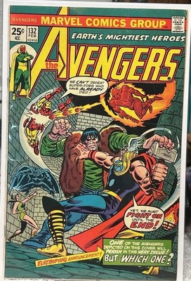 The Avengers #132 (Marvel Comics February 1975)