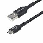 USB-kabel Startech USB2AC3MNC Zwart 3 m