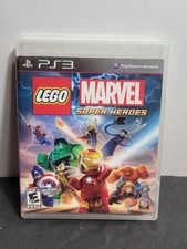 LEGO Marvel Super Heroes (Sony PlayStation 3, 2013) Complete Tested Working 