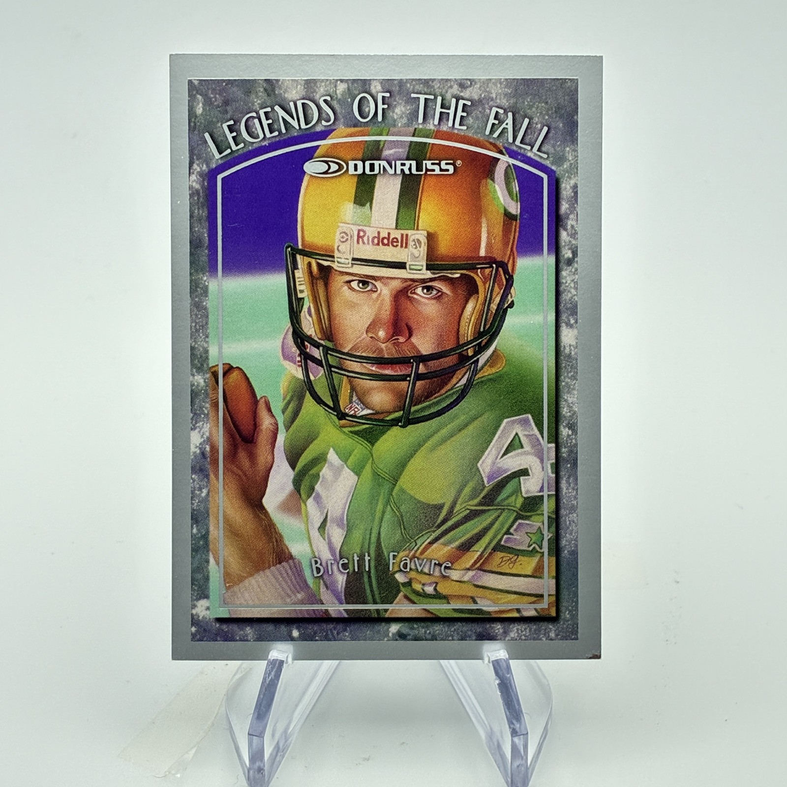 Brett Favre Legends of the Fall /10000 1997 Donruss #8