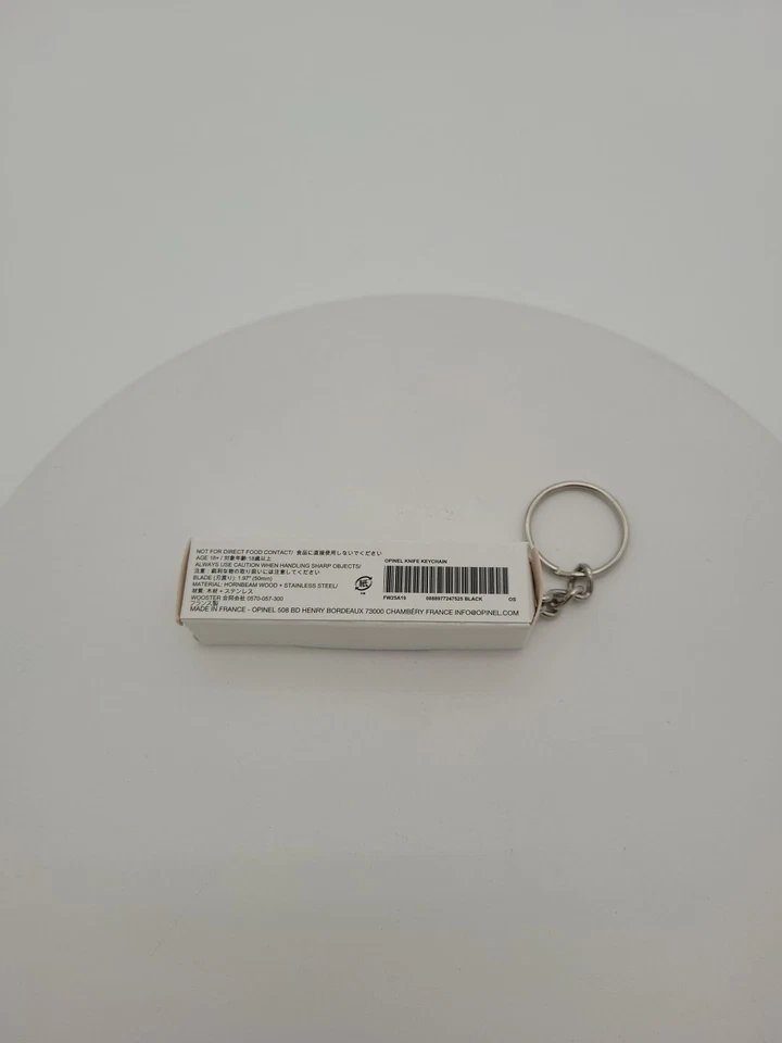Supreme x Opinel Nº Llavero 4 Cuchillos FW25 Negro Listo para Enviar DS EN MANO Ver Foto 4 de 4