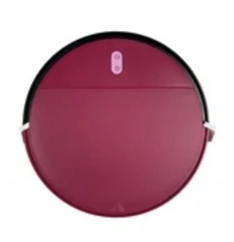 LEAF Pink Robotic Vacuum Cleaner Bagless Cordless Battery Operated Charging Base