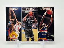 Shaquille O'Neal, Dennis Rodman, Dikembe Mutombo 1993-94 NBA Hoops  #284