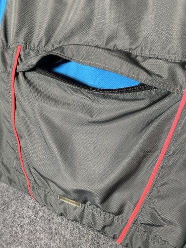 louis garneau Fahrrad Winterjacke Grau Blau Wandelbare Ärmel Herren Small - Bild 13 von 24
