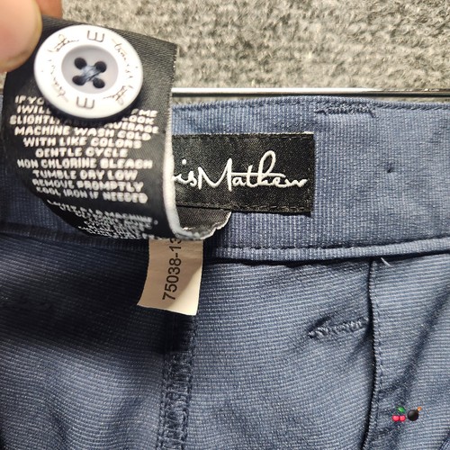 Travis Mathew Shorts Mens 40 Blue Golf Chino Performance Stretch Casual - Picture 4 of 13