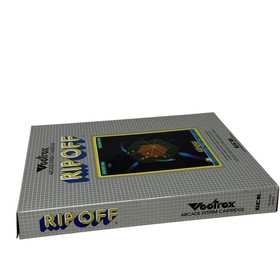 Vectrex Rip Off Game CIB Complete Box Overlay Manual GCE 1982 Vintage Arcade