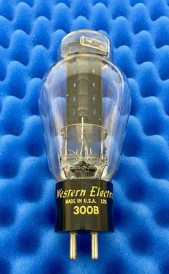 ONE Western Electric 300B Tube /Amplitrex Tested / 1951 Single D Getter / 83%