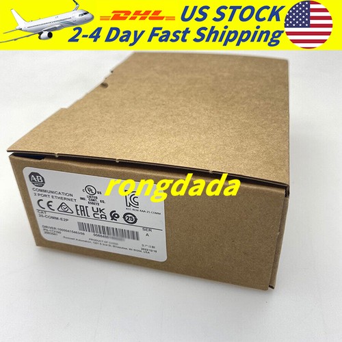 NEW Allen Bradley 25-COMM-E2P PowerFlex Communication 2 Port Ethernet Adapter - Picture 2 of 6