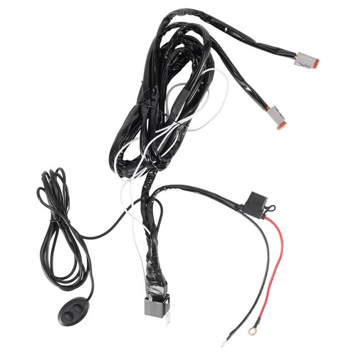 Touch Switch Wire Harness For maXpeedingrods LED Light Bar 4 Plugs 12V 24V 30A - Picture 9 of 12