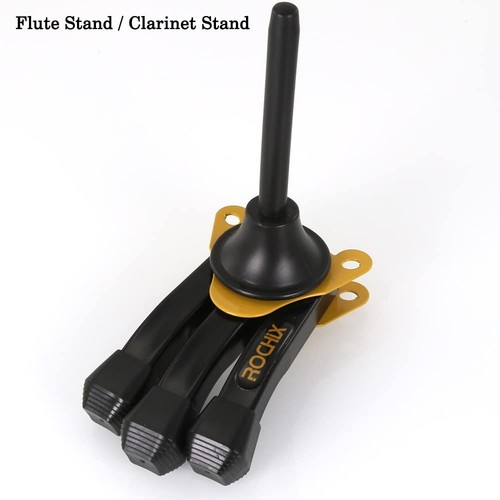 Foldable Portable Clarinet Stand/Flute Stand/Oboe Stand,Tripod Holder Stand - Picture 6 of 7